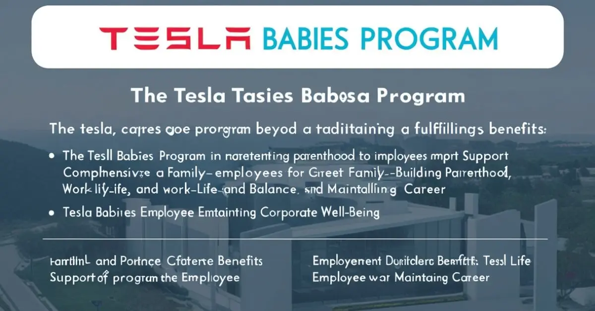 Tesla Babies Program