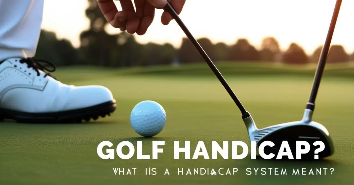 What is a Handicap in Golf